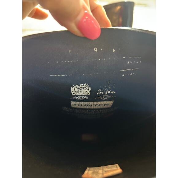 Hunter Women's size 6.5 Black Gloss Tall Rain Boots Classic Buckle Waterproof - Picture 8 of 8